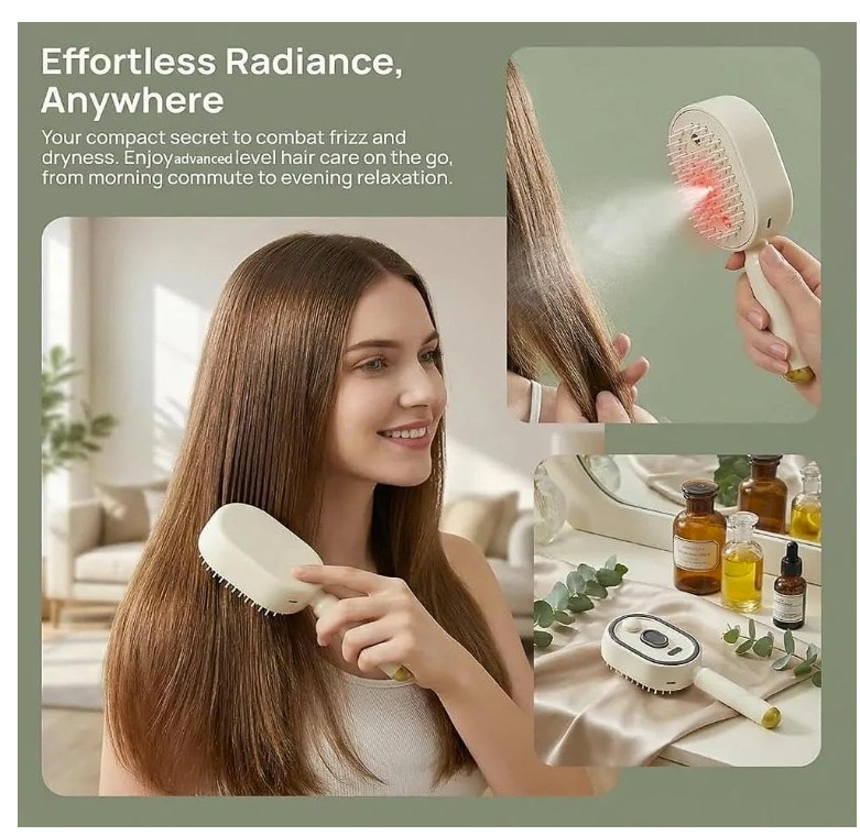Cordless Steam Straightening Brush